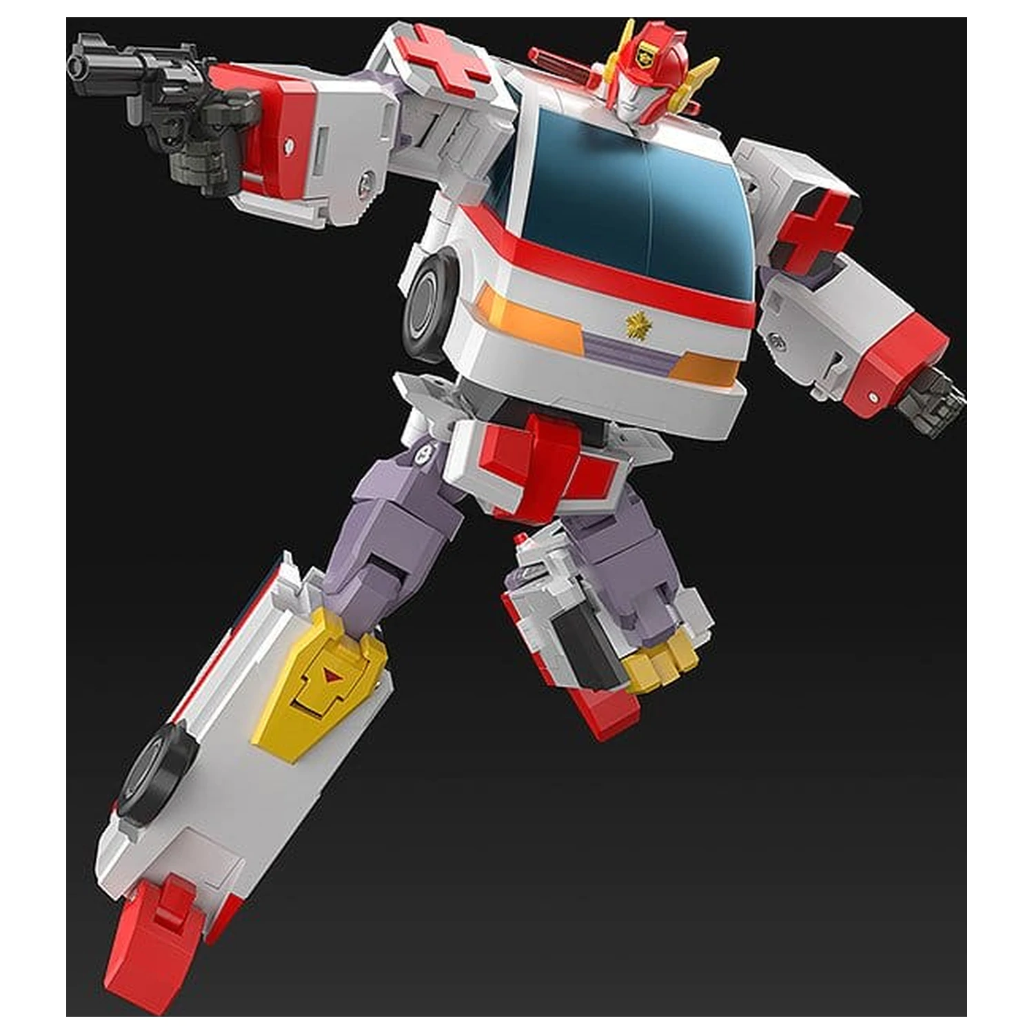 Brave Police J-Decker akciófigura The Gattai Duke Fire 25 cm termékfotó