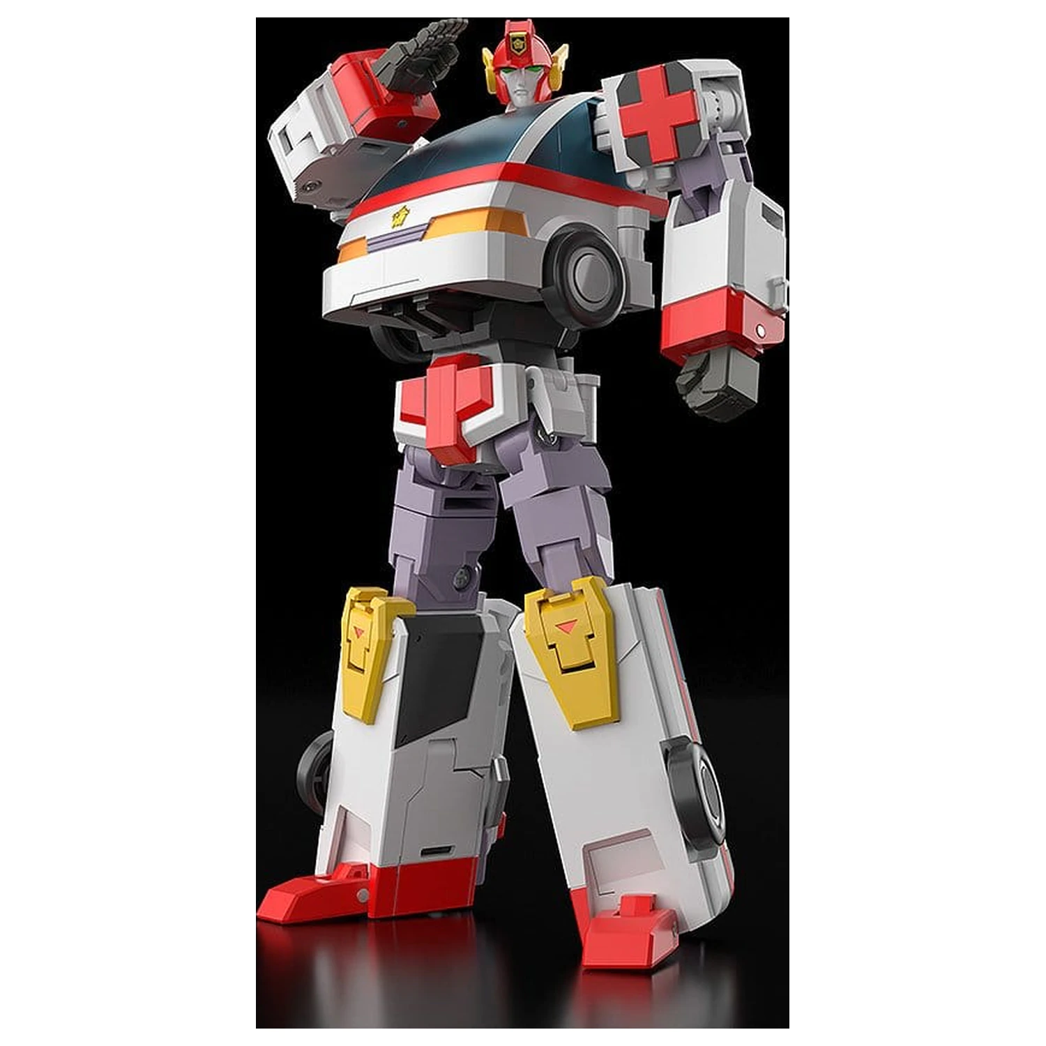Brave Police J-Decker akciófigura The Gattai Duke Fire 25 cm termékfotó