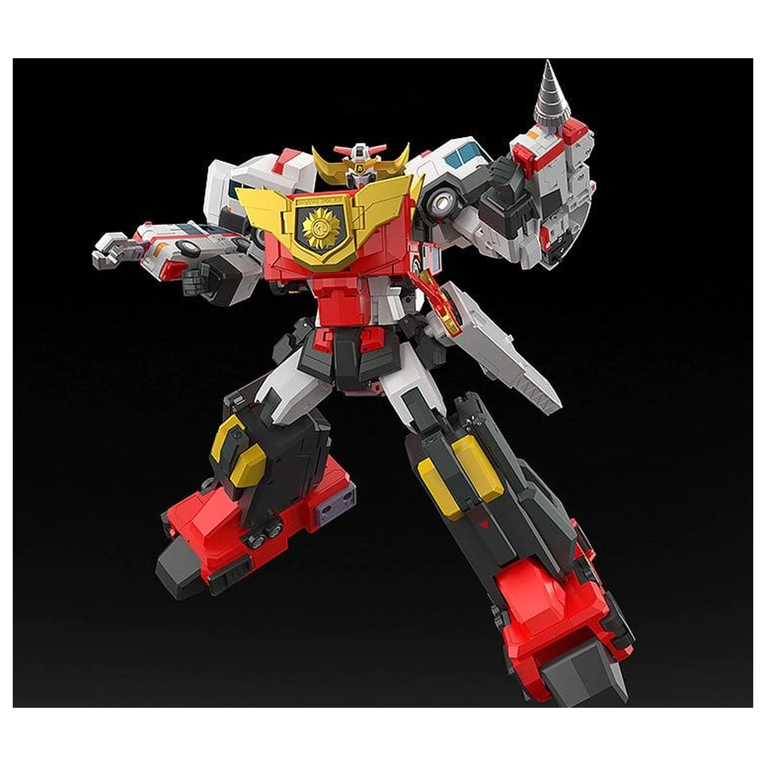 Brave Police J-Decker akciófigura The Gattai Duke Fire 25 cm termékfotó