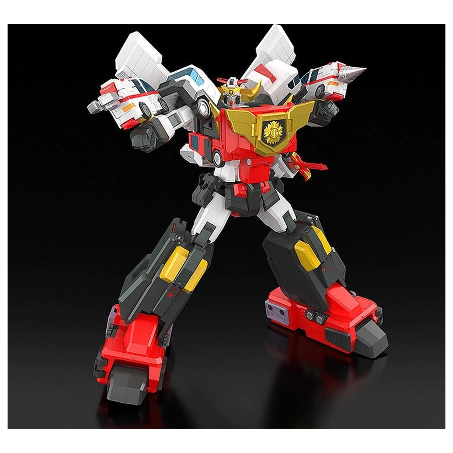 Brave Police J-Decker akciófigura The Gattai Duke Fire 25 cm termékfotó