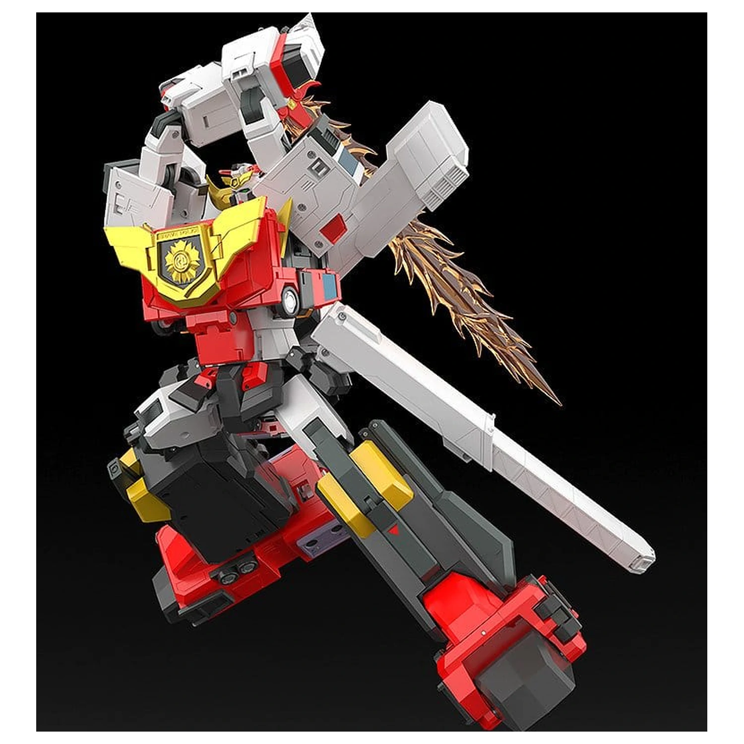 Brave Police J-Decker akciófigura The Gattai Duke Fire 25 cm termékfotó