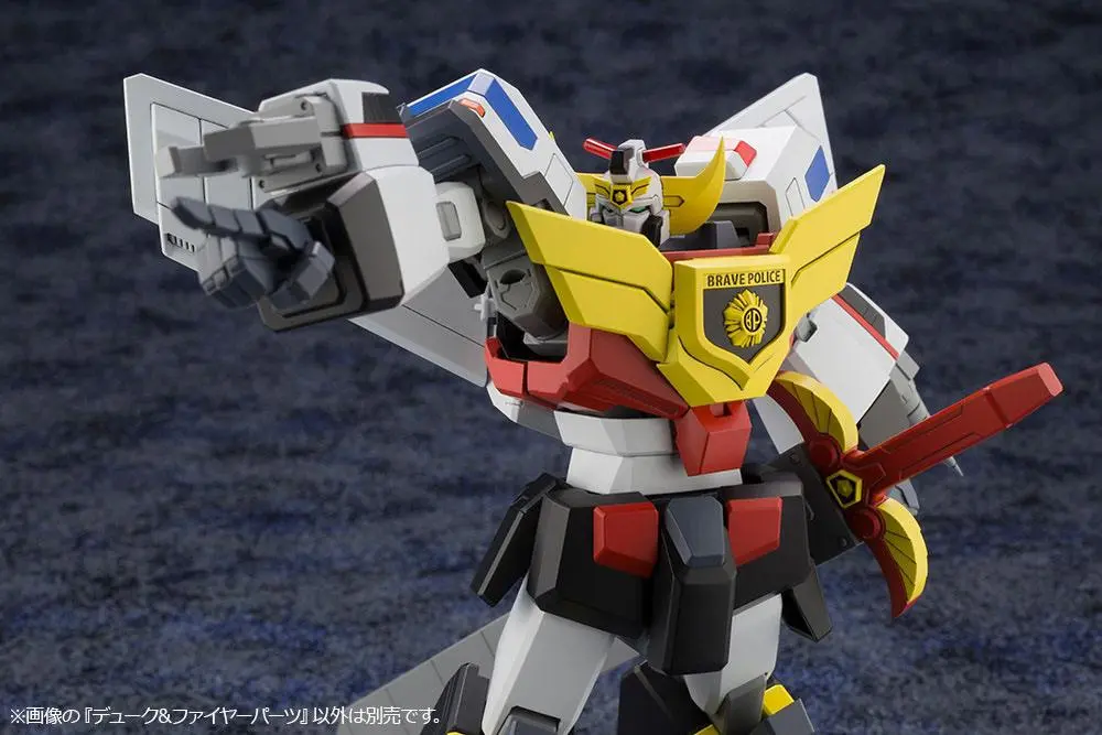 Brave Police J-Decker Duke &amp; Fire Parts Műanyag modell készlet 11 cm termékfotó