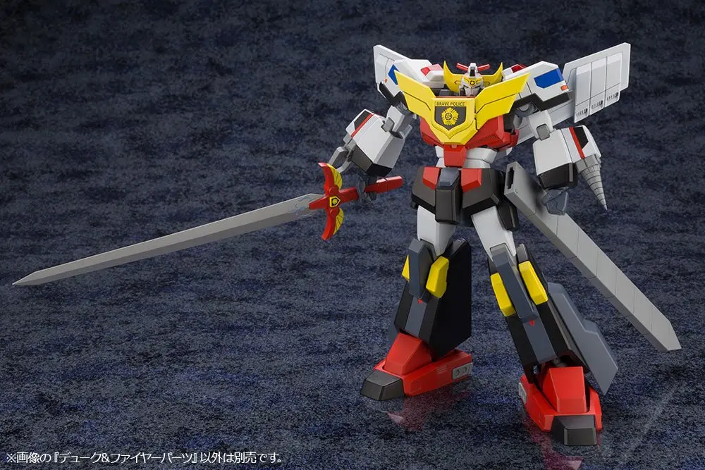 Brave Police J-Decker Duke &amp; Fire Parts Műanyag modell készlet 11 cm termékfotó