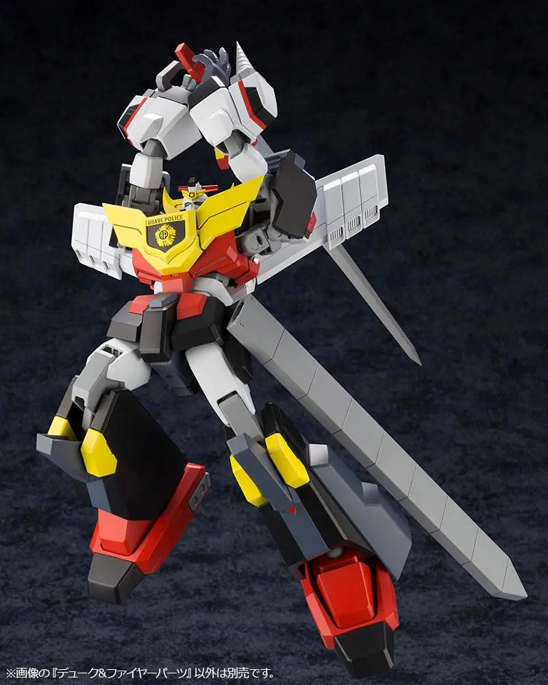 Brave Police J-Decker Duke &amp; Fire Parts Műanyag modell készlet 11 cm termékfotó