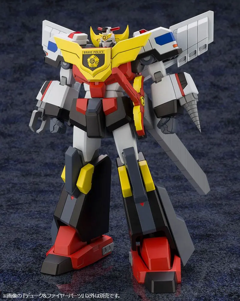 Brave Police J-Decker Duke &amp; Fire Parts Műanyag modell készlet 11 cm termékfotó