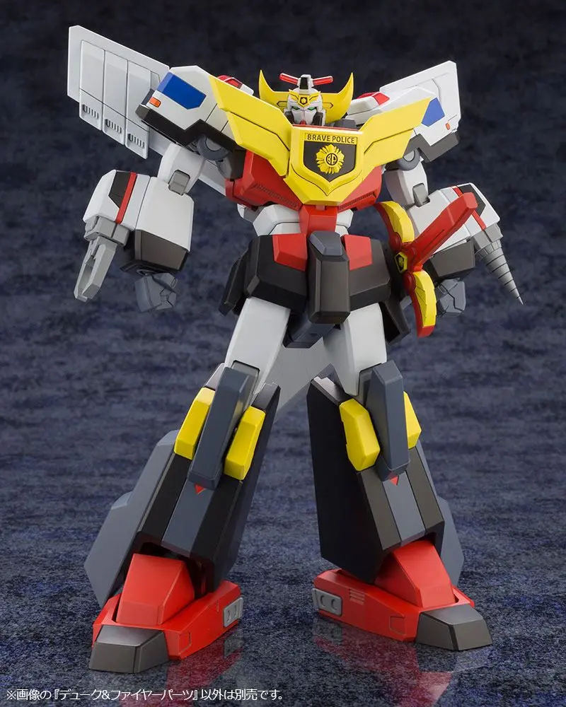 Brave Police J-Decker Duke &amp; Fire Parts Műanyag modell készlet 11 cm termékfotó