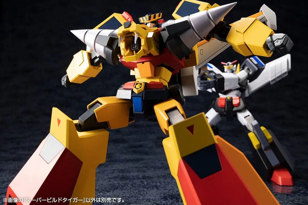 Brave Police J-Decker Super Build Tiger Műanyag modell készlet 18 cm termékfotó