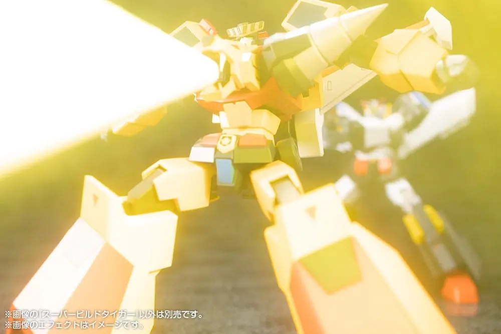 Brave Police J-Decker Super Build Tiger Műanyag modell készlet 18 cm termékfotó