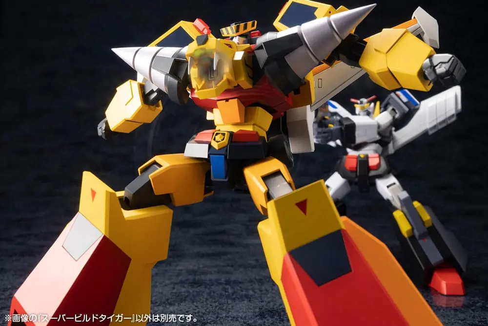 Brave Police J-Decker Super Build Tiger Műanyag modell készlet 18 cm termékfotó