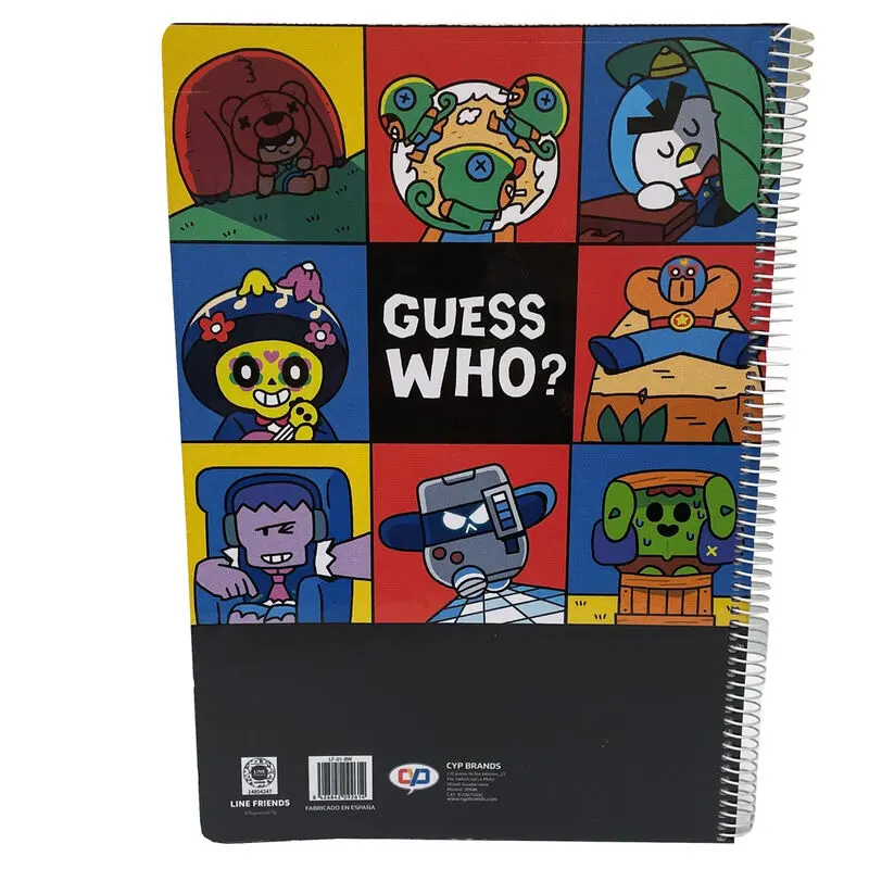 Brawl Stars A4 jegyzetfüzet termékfotó