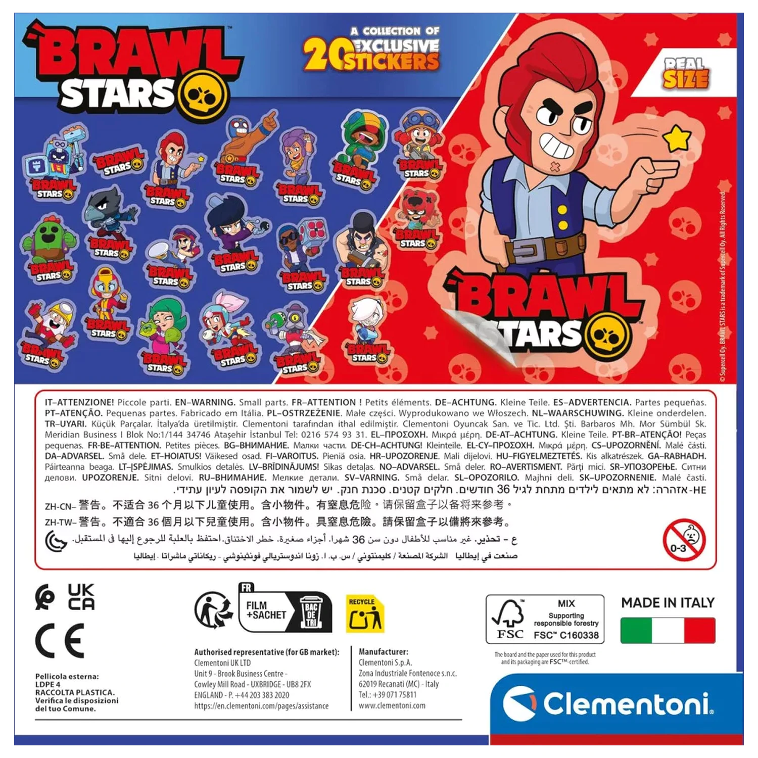 Brawl Stars Fly 180 db-os puzzle  termékfotó