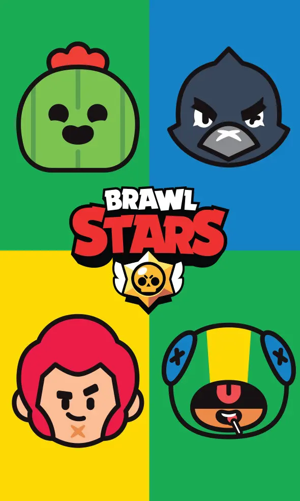 Brawl Stars kéztörlő arctörlő, törölköző 30*50cm termékfotó