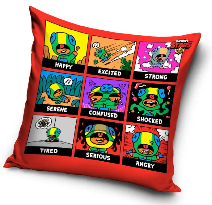 Brawl Stars párnahuzat 40*40 cm termékfotó