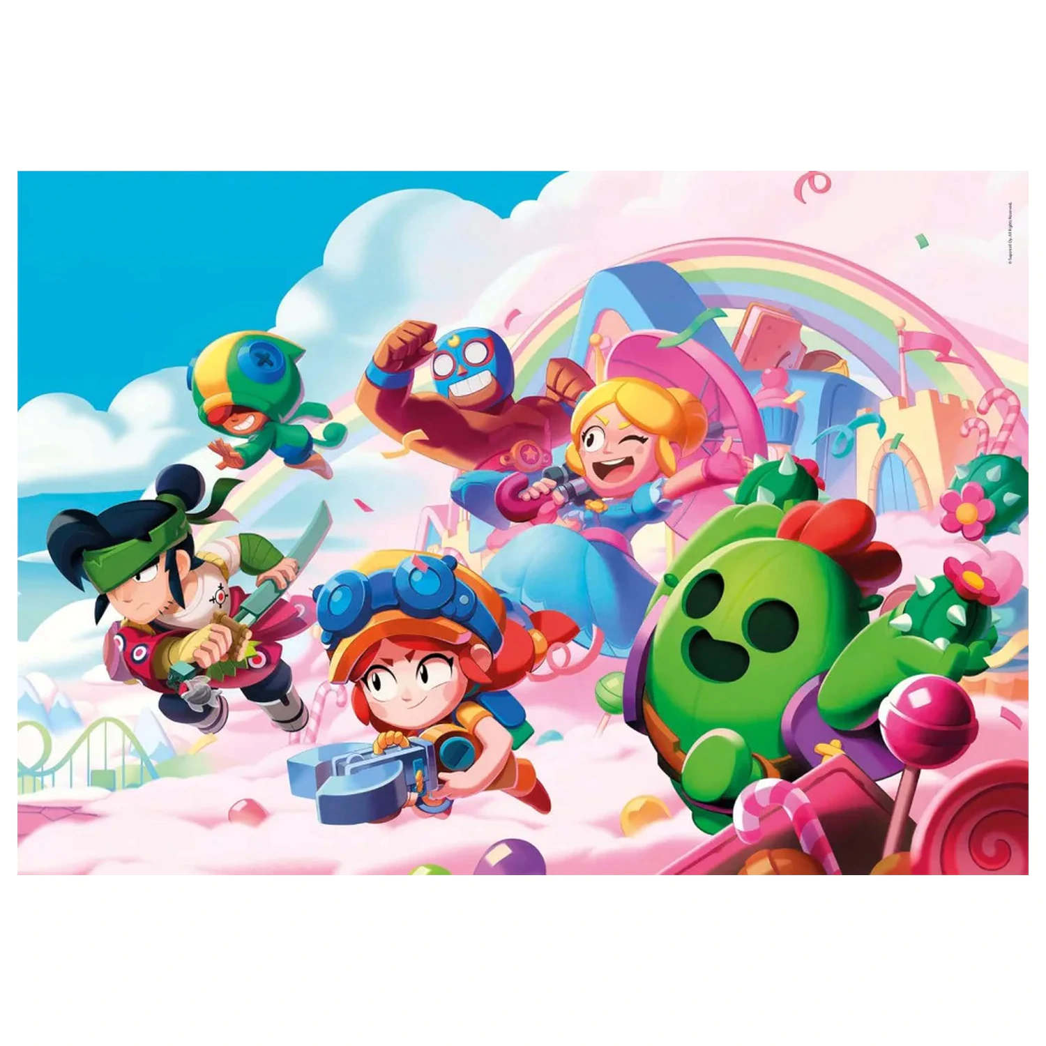 Brawl Stars Rainbow 180 db-os puzzle  termékfotó