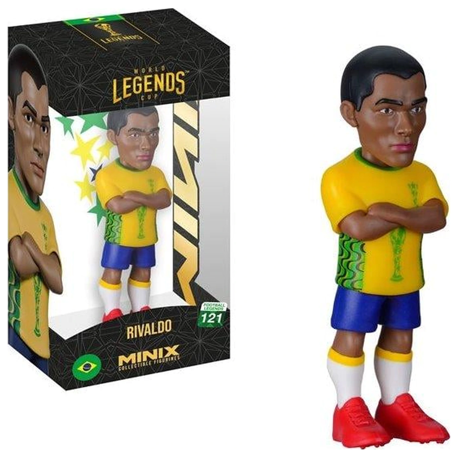 BRAZIL Rivaldo figura Minix World Legends Cup 12cm termékfotó