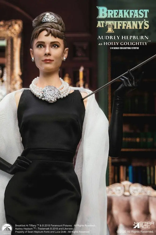 Breakfast at Tiffany's 1/4 Holly Golight (Audrey Hepburn) szobor figura 52 cm termékfotó