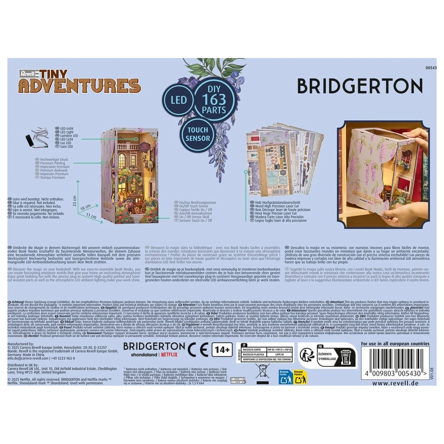 Bridgerton Tiny Adventures Book Nook Mini Diorama Into the Light 18 cm termékfotó