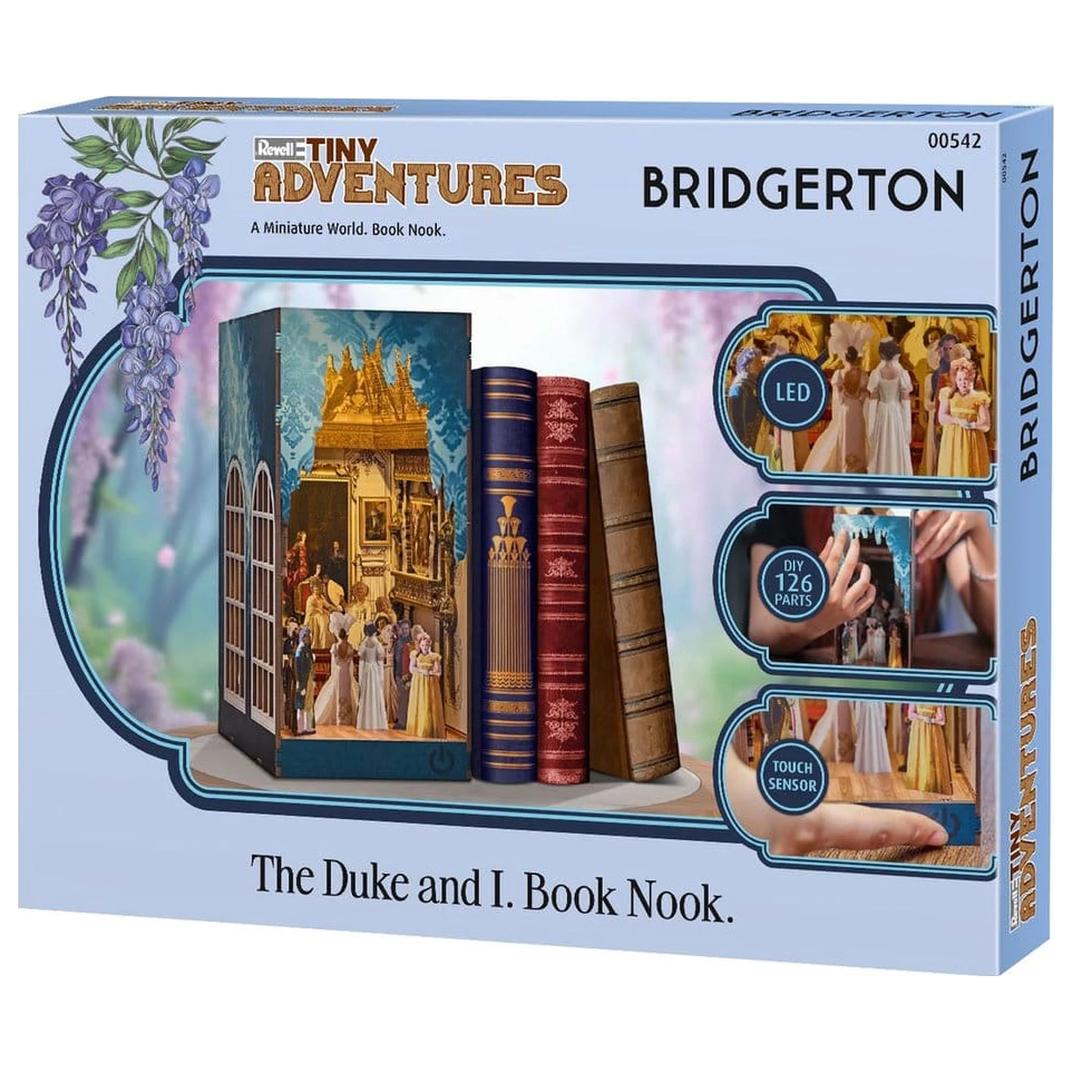 Bridgerton Tiny Adventures Book Nook Mini Diorama The Duke and I 18 cm termékfotó