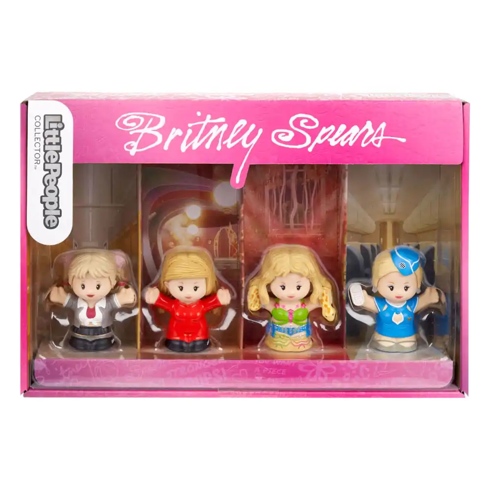 Britney Spears Fisher-Price Little People Collector 4 db-os Mini figura csomag 7 cm termékfotó