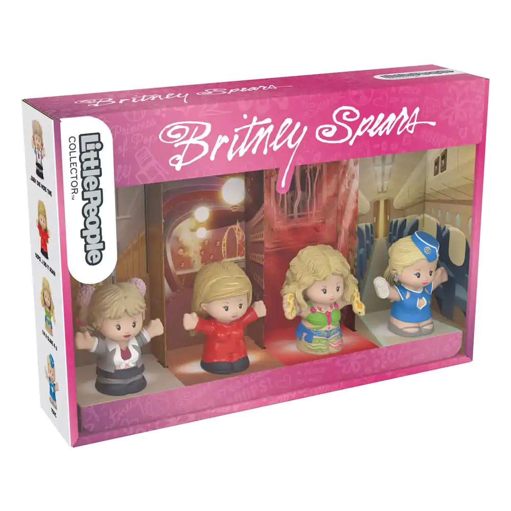 Britney Spears Fisher-Price Little People Collector 4 db-os Mini figura csomag 7 cm termékfotó