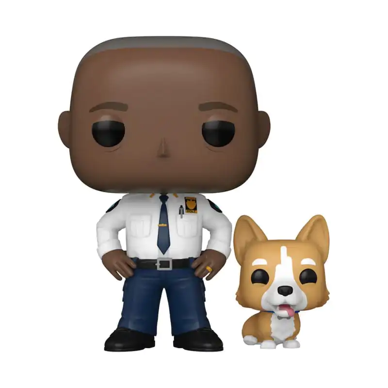 Brooklyn Nine-Nine Funko POP! TV Vinyl figura Cpt Holt w/dog 9 cm termékfotó