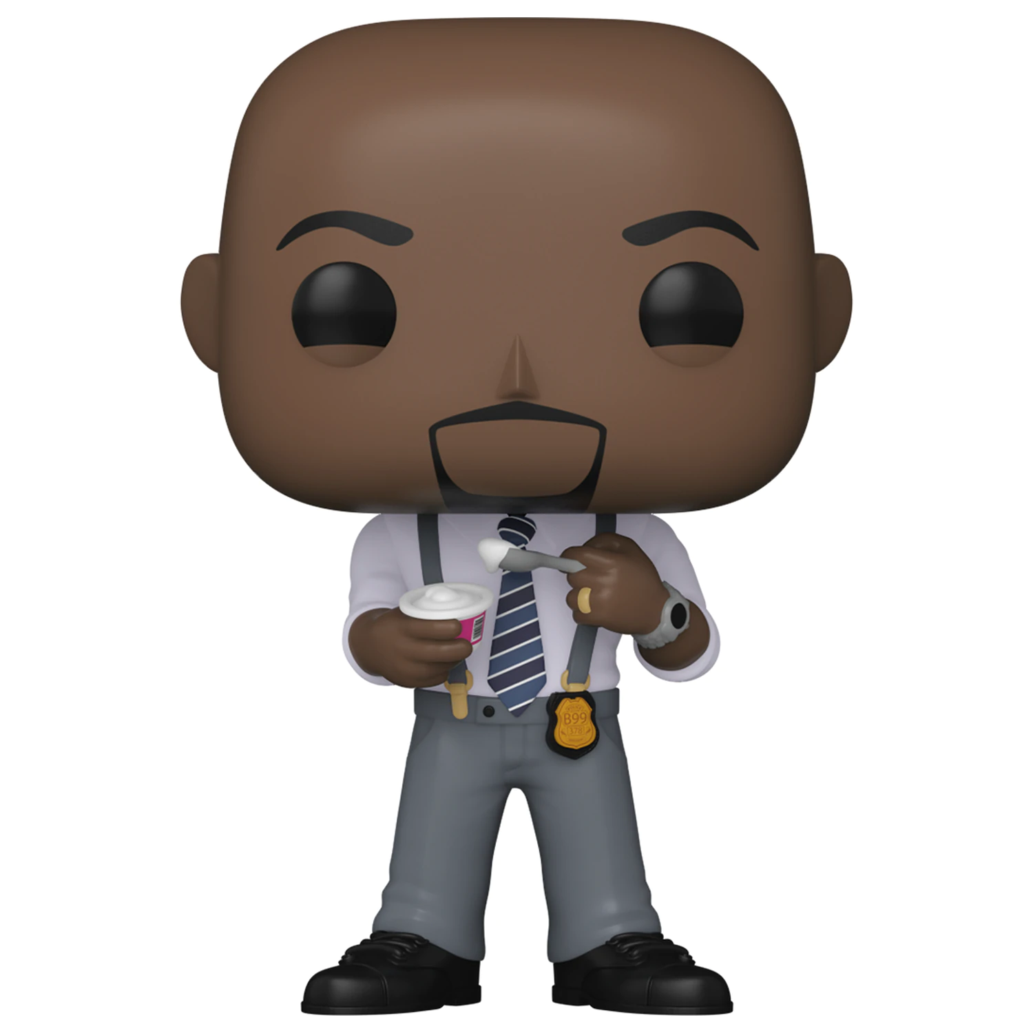 Brooklyn Nine-Nine Funko POP! TV Vinyl figura Terry w/ yogurt 9 cm termékfotó