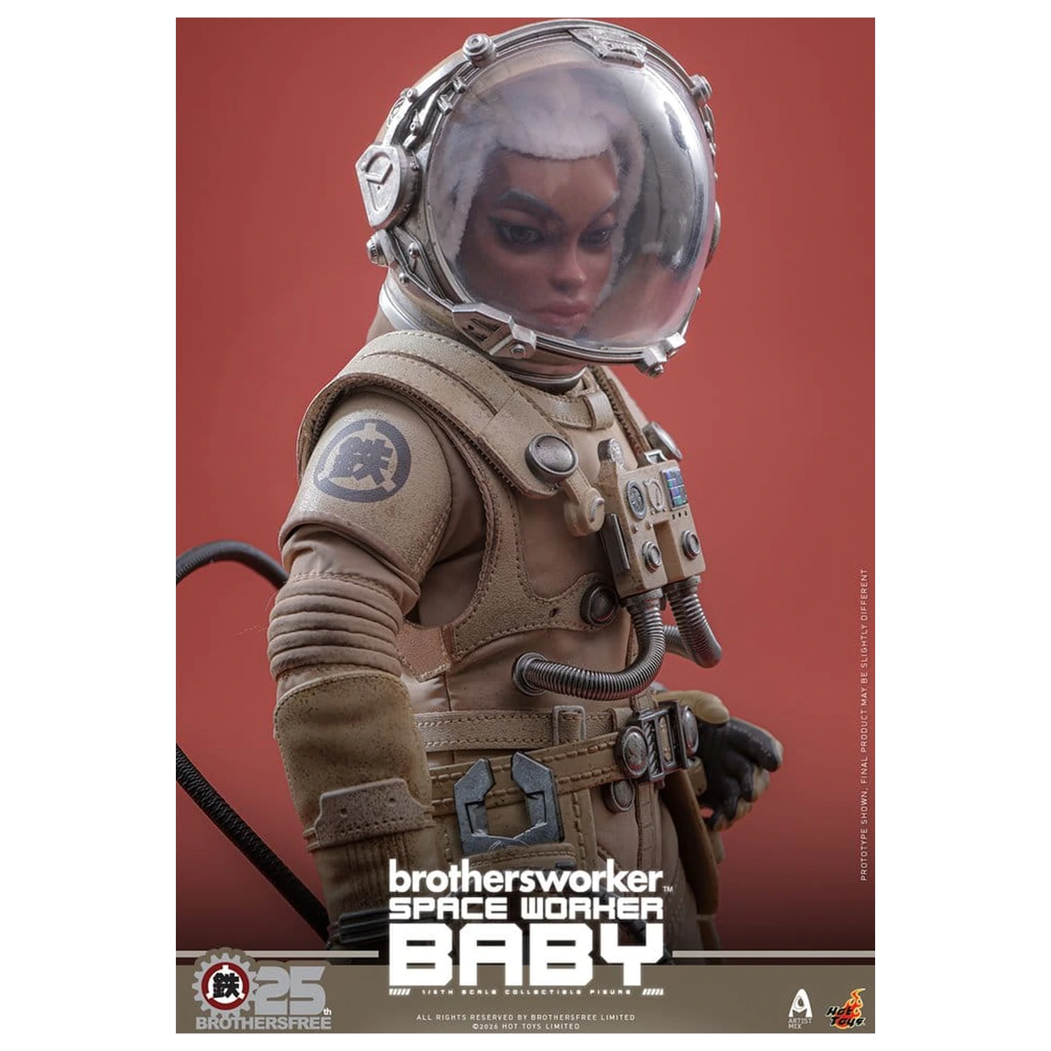 Brothersfree 1/6 Space Worker Baby (Brothersfree 25th Version) akciófigura 28 cm  termékfotó