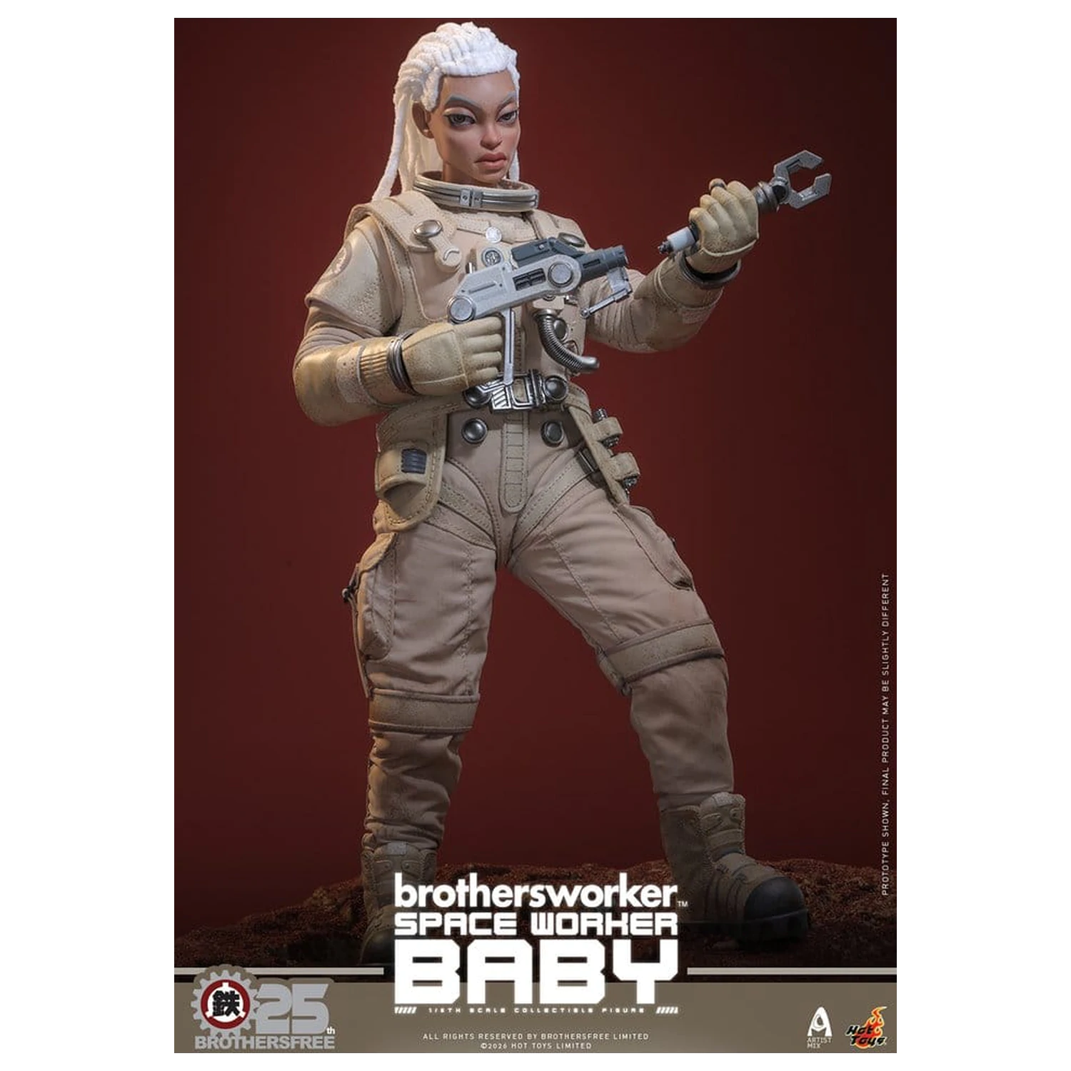 Brothersfree 1/6 Space Worker Baby (Brothersfree 25th Version) akciófigura 28 cm  termékfotó