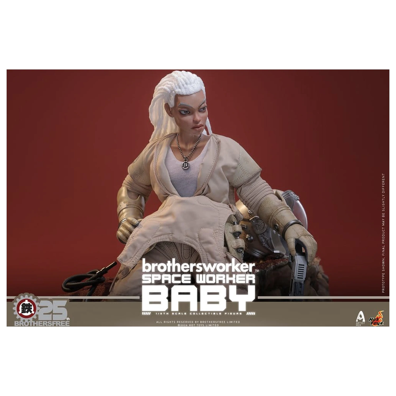 Brothersfree 1/6 Space Worker Baby (Brothersfree 25th Version) akciófigura 28 cm  termékfotó