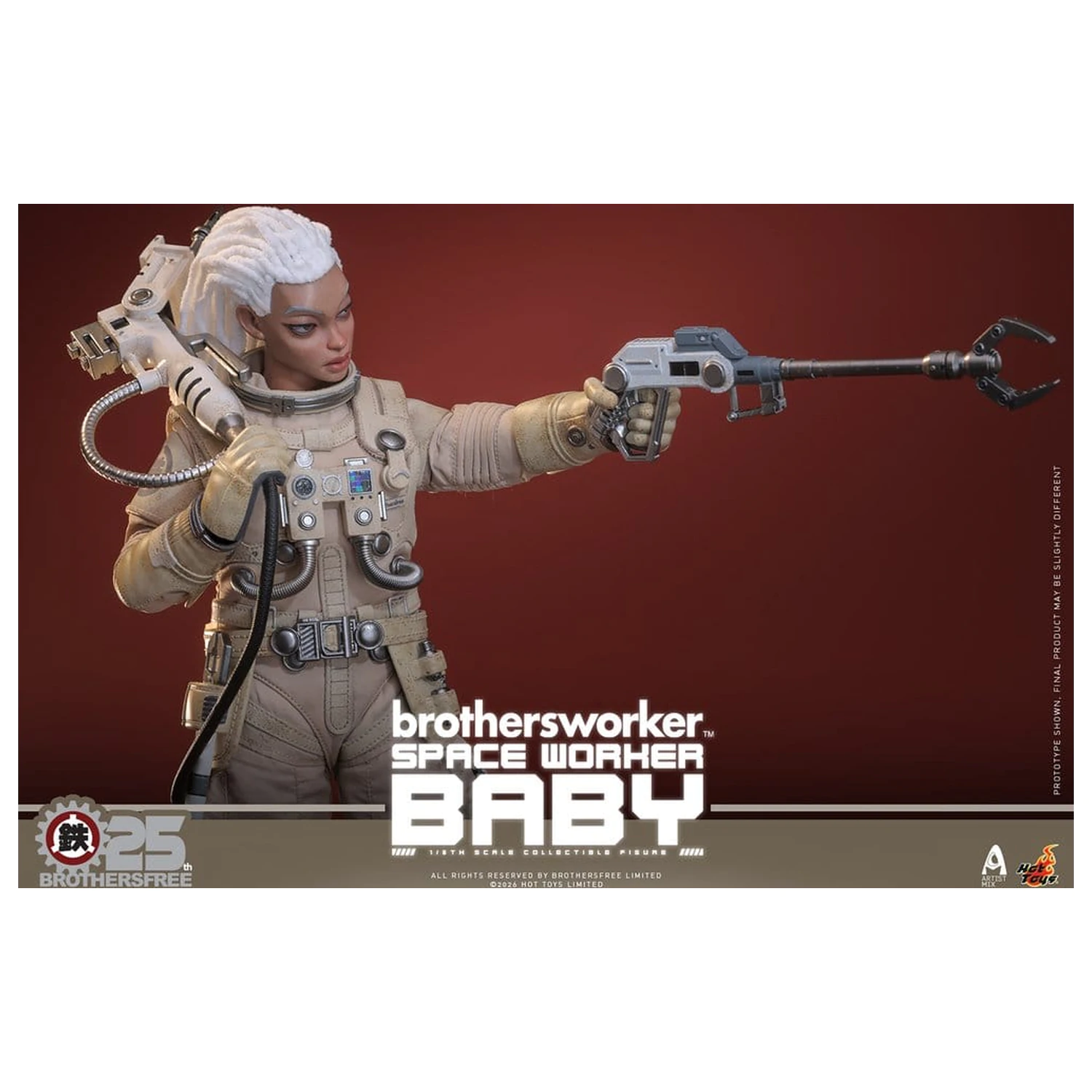 Brothersfree 1/6 Space Worker Baby (Brothersfree 25th Version) akciófigura 28 cm  termékfotó