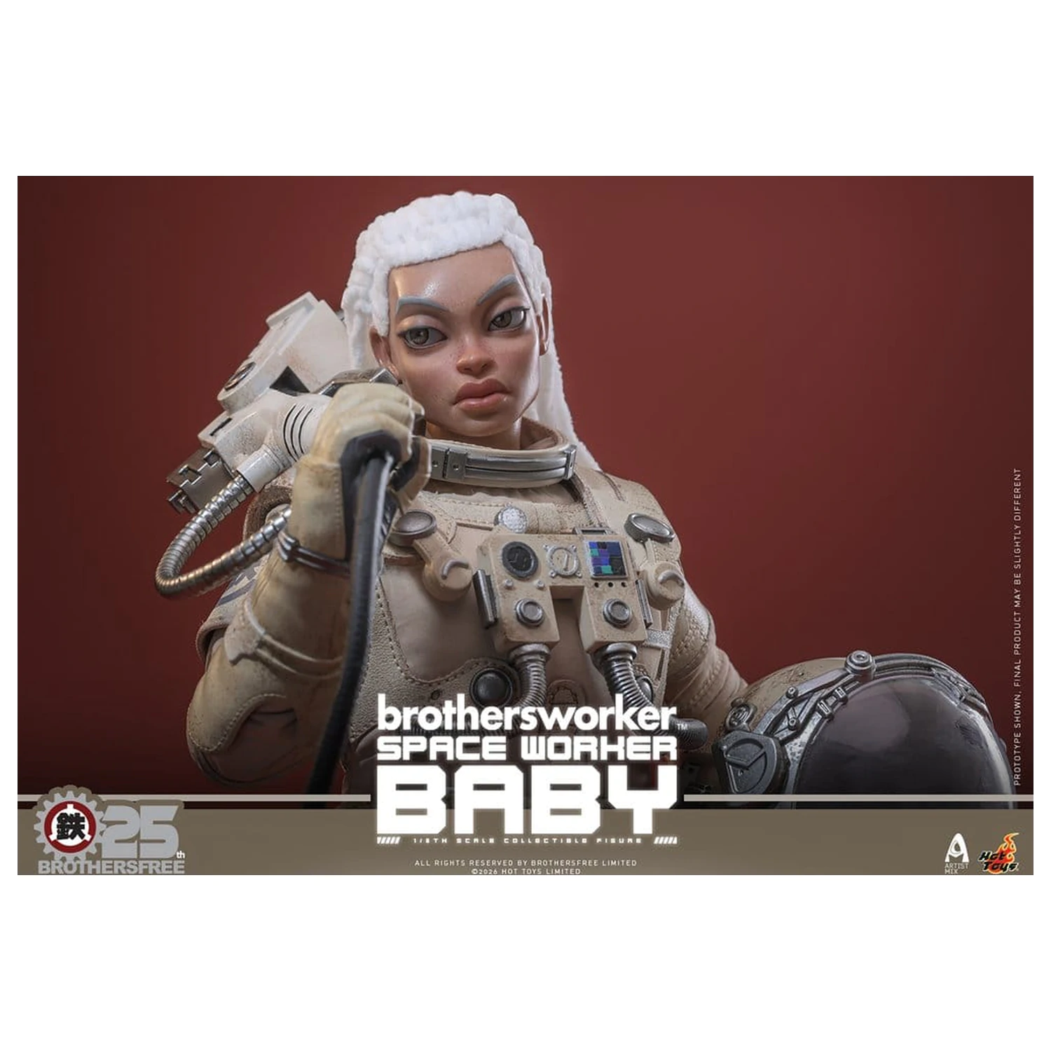 Brothersfree 1/6 Space Worker Baby (Brothersfree 25th Version) akciófigura 28 cm  termékfotó