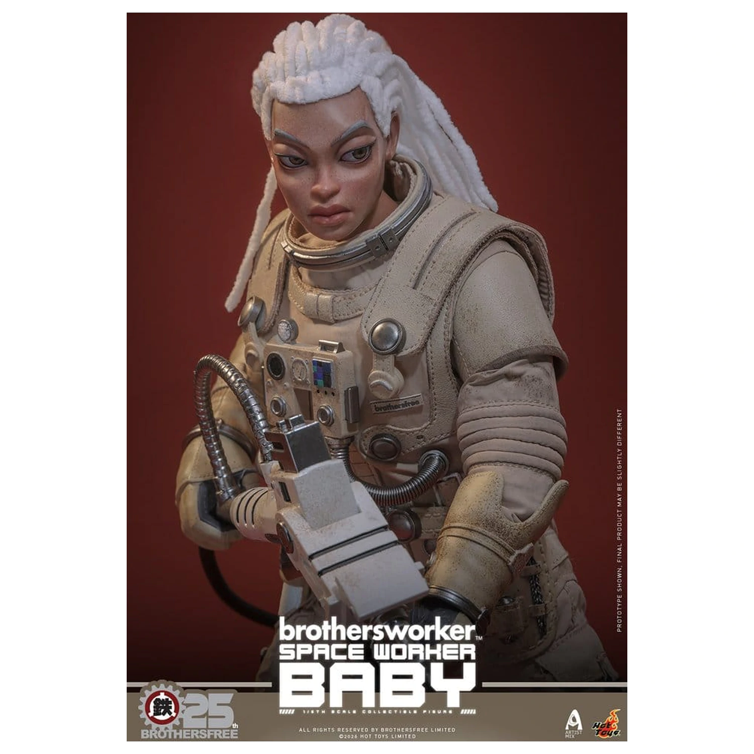 Brothersfree 1/6 Space Worker Baby (Brothersfree 25th Version) akciófigura 28 cm  termékfotó
