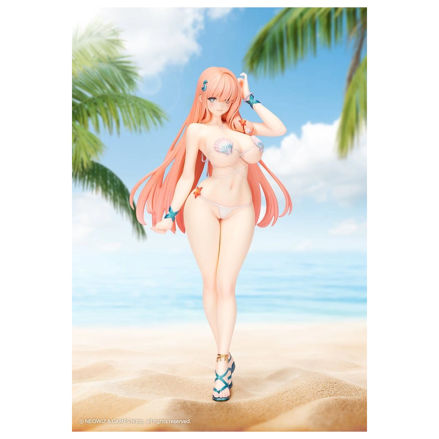 Brown Dust 2 1/7 Bikini Agent Sylvia PVC figura 25 cm termékfotó