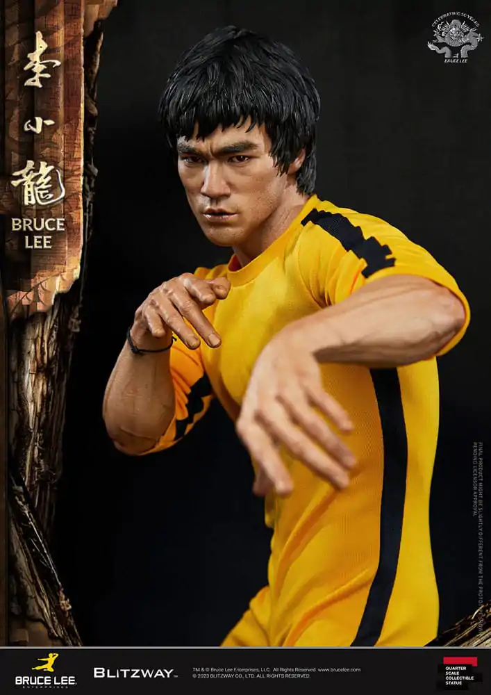 Bruce Lee 1/4 50th Anniversary Tribute szobor figura 55 cm termékfotó