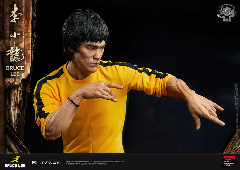 Bruce Lee 1/4 50th Anniversary Tribute szobor figura 55 cm termékfotó