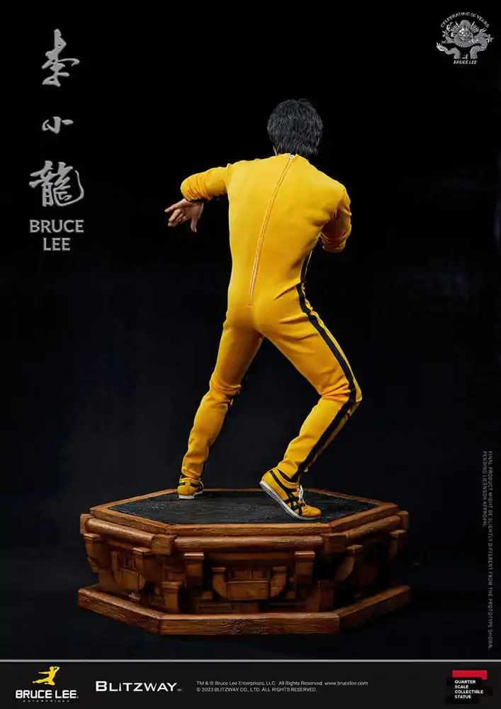 Bruce Lee 1/4 50th Anniversary Tribute szobor figura 55 cm termékfotó