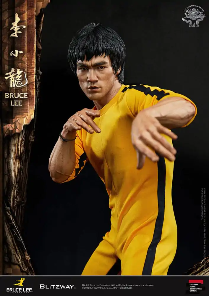 Bruce Lee 1/4 50th Anniversary Tribute szobor figura 55 cm termékfotó