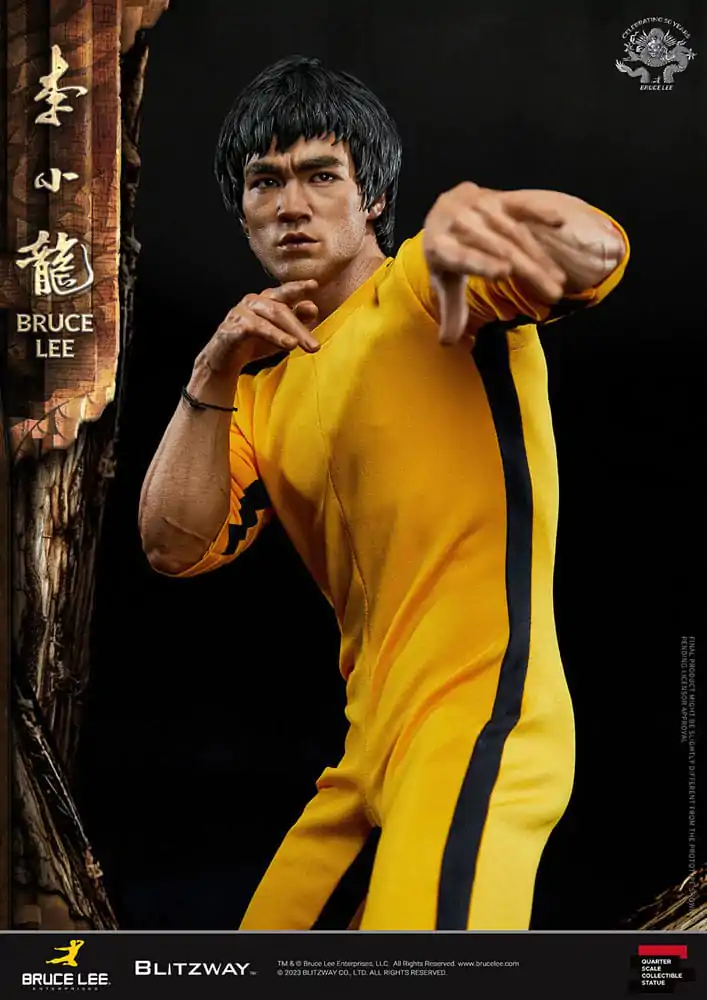 Bruce Lee 1/4 50th Anniversary Tribute szobor figura 55 cm termékfotó