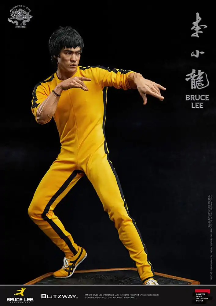 Bruce Lee 1/4 50th Anniversary Tribute szobor figura 55 cm termékfotó
