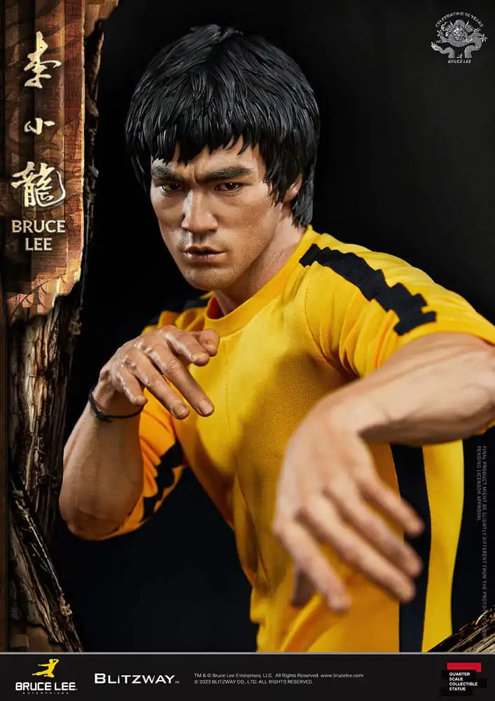 Bruce Lee 1/4 50th Anniversary Tribute szobor figura 55 cm termékfotó