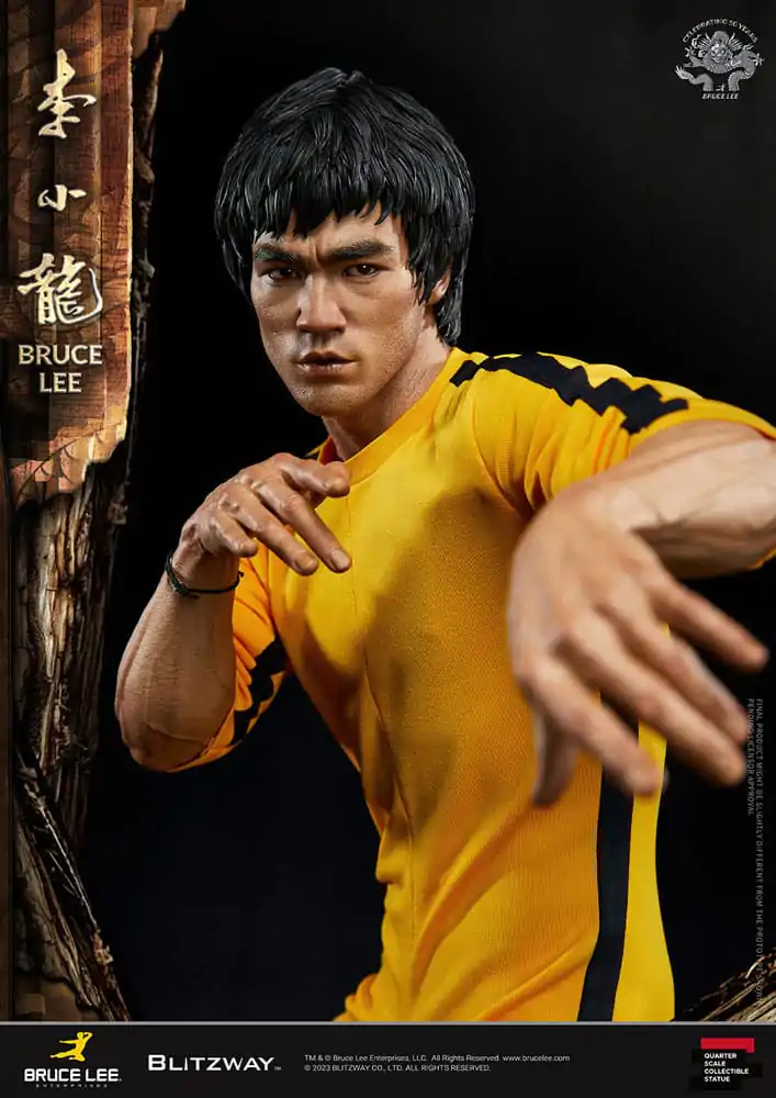 Bruce Lee 1/4 50th Anniversary Tribute szobor figura 55 cm termékfotó