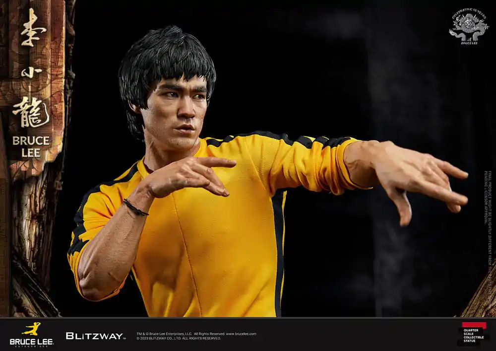 Bruce Lee 1/4 50th Anniversary Tribute szobor figura 55 cm termékfotó