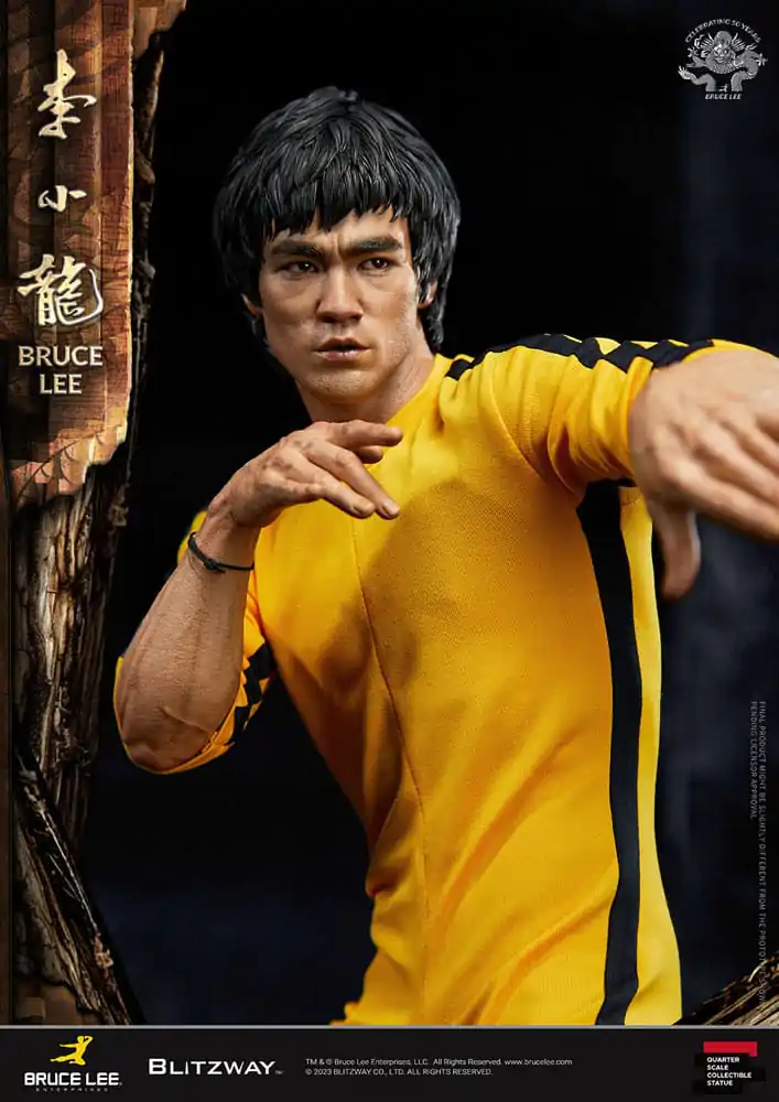 Bruce Lee 1/4 50th Anniversary Tribute szobor figura 55 cm termékfotó