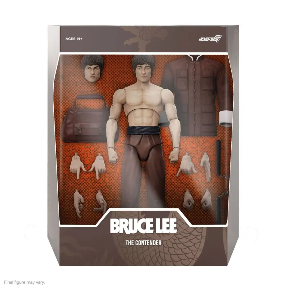 Bruce Lee Ultimates Bruce The Contender akciófigura 18 cm termékfotó