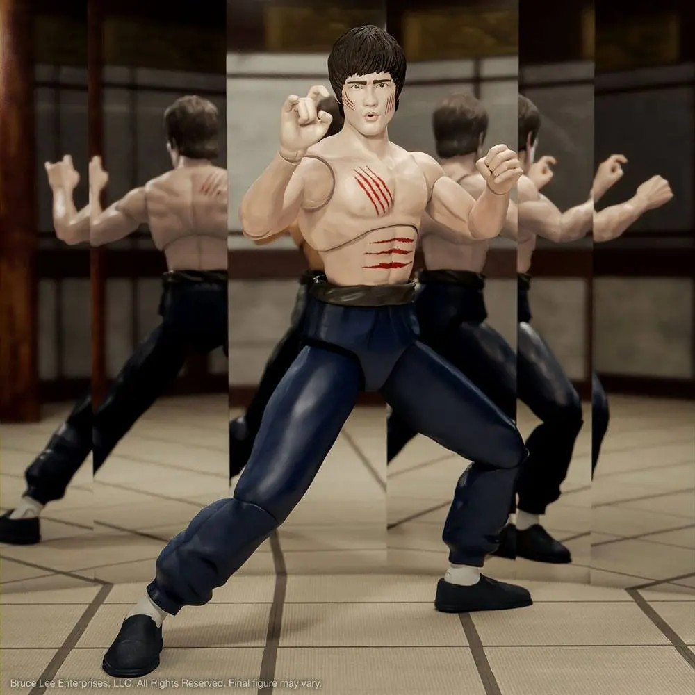 Bruce Lee Ultimates Bruce The Fighter akciófigura 18 cm termékfotó