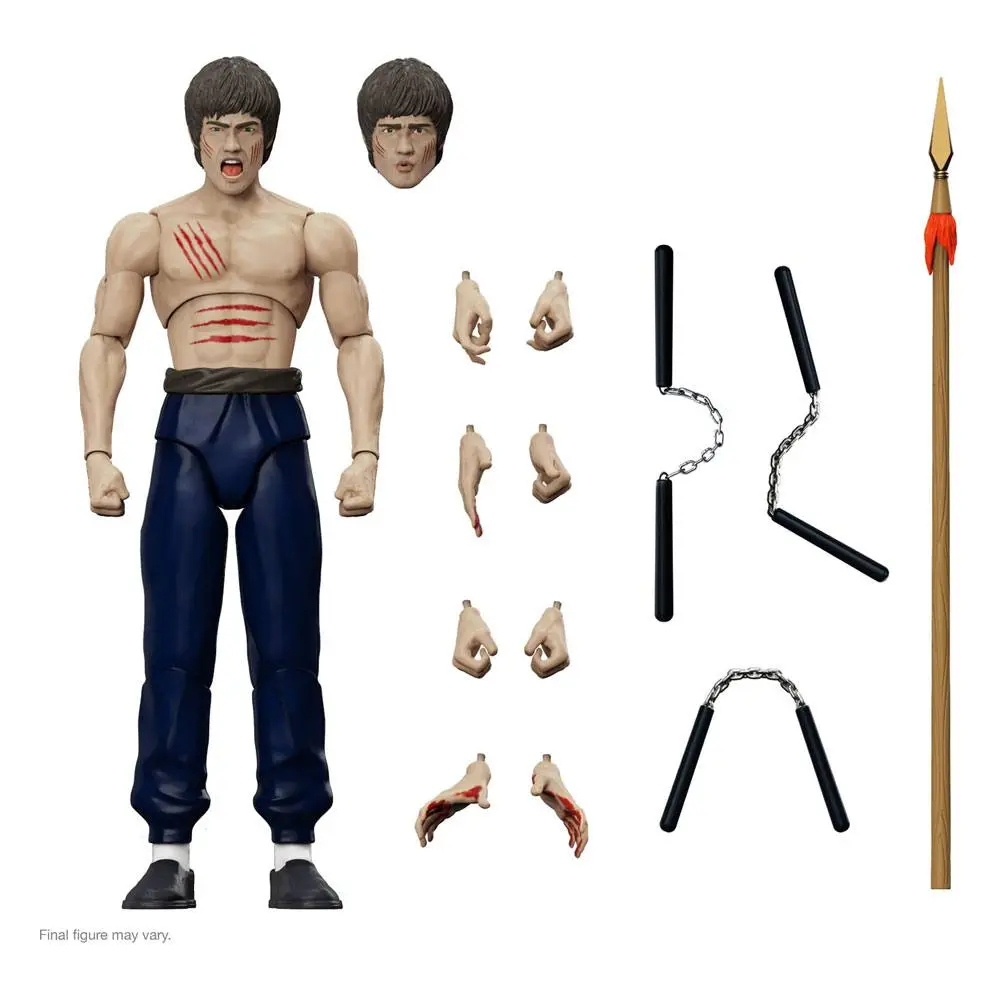 Bruce Lee Ultimates Bruce The Fighter akciófigura 18 cm termékfotó