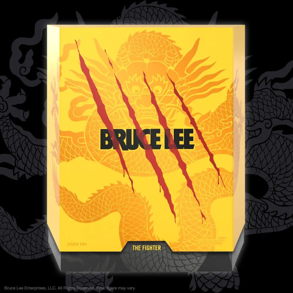 Bruce Lee Ultimates Bruce The Fighter akciófigura 18 cm termékfotó