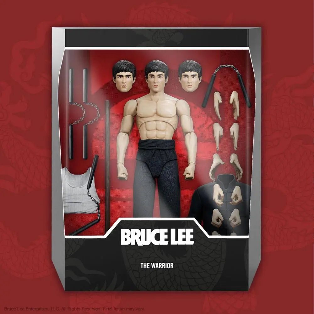 Bruce Lee Ultimates Bruce The Warrior akciófigura 18 cm termékfotó