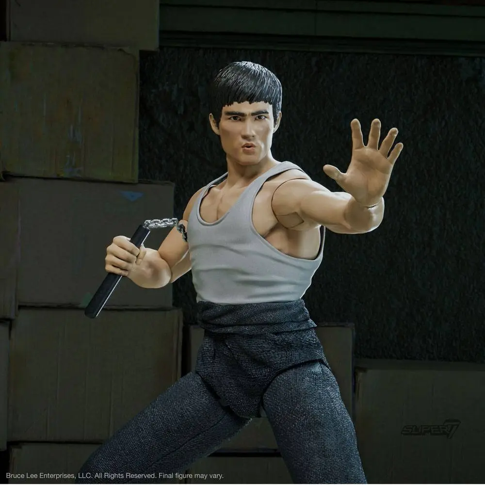 Bruce Lee Ultimates Bruce The Warrior akciófigura 18 cm termékfotó