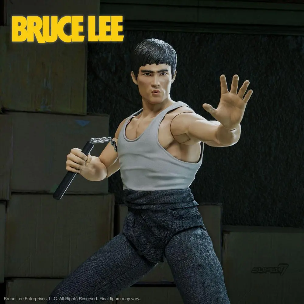 Bruce Lee Ultimates Bruce The Warrior akciófigura 18 cm termékfotó